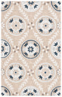 Safavieh Jardin 4'-0" x 6'-0" Rug in Beige / Ivory