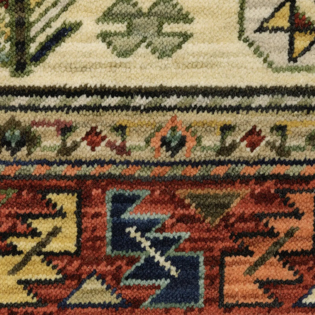 Oriental Weavers Lilihan 8022R Red/ Multi Rug - room scene 2
