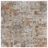 Safavieh Silverado 6'-4" x 6'-4" Rug in Rust / Blue