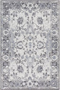 Chandra Daphne DAP-52204 Gray / Black / White rug, flat view