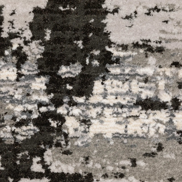 Oriental Weavers Sphinx Caravan 4153Q Grey/ Black Rugs - room scene 2