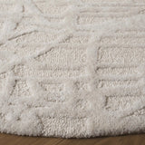 Safavieh Ebony 6'-0" x 6'-0" Rug in Ivory