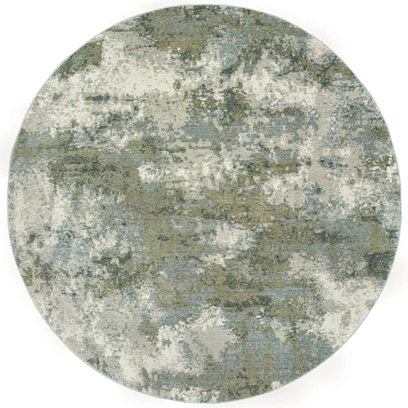 Oriental Weavers Sphinx Evolution 8039E Blue/Green Rugs - main flat