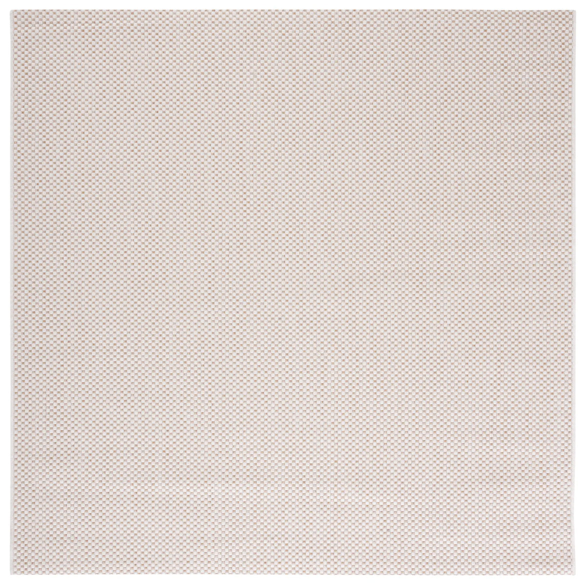 Safavieh Courtyard 6'-7" x 6'-7" Rug in Ivory / Gold