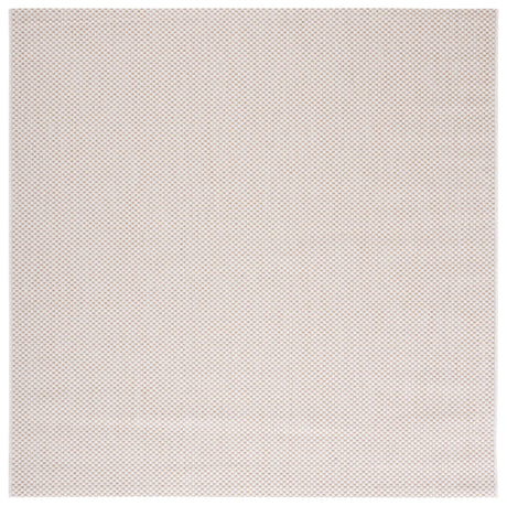 Safavieh Courtyard 6'-7" x 6'-7" Rug in Ivory / Gold