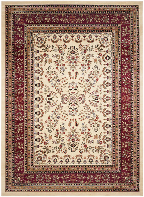 Safavieh Lyndhurst 10'-0" x 14'-0" Rug in Ivory / Red