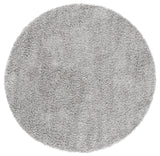 Safavieh Venus Shag 500 5'-3" x 5'-3" Rug in Grey