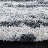 Safavieh Fontana Shag  800 10'-0" x 10'-0" Rug in Grey / Ivory