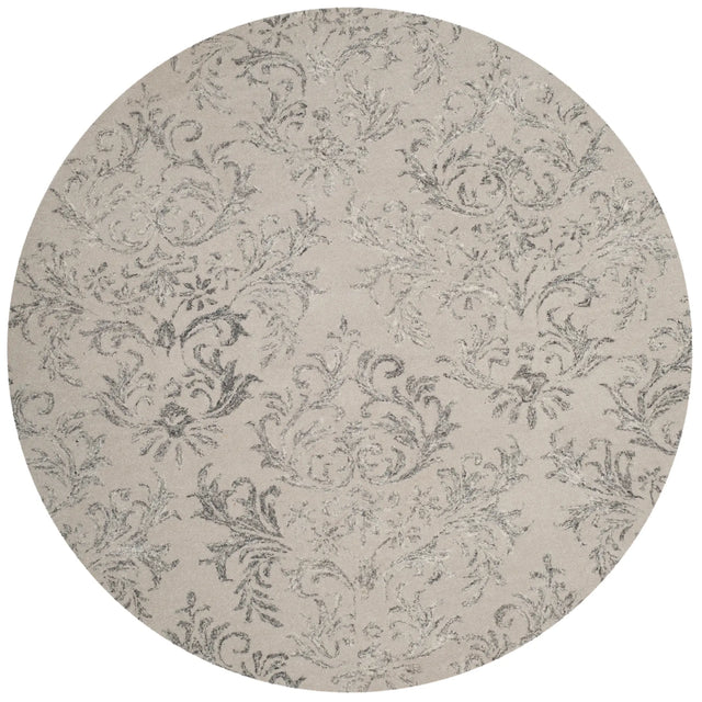Safavieh Glamour 6'-0" x 6'-0" Rug in Grey