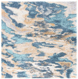 Safavieh Calista 6'-7" x 6'-7" Rug in Blue / Grey