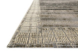 Loloi Mika Mik-07 Charcoal / Ivory Rugs - rug corner