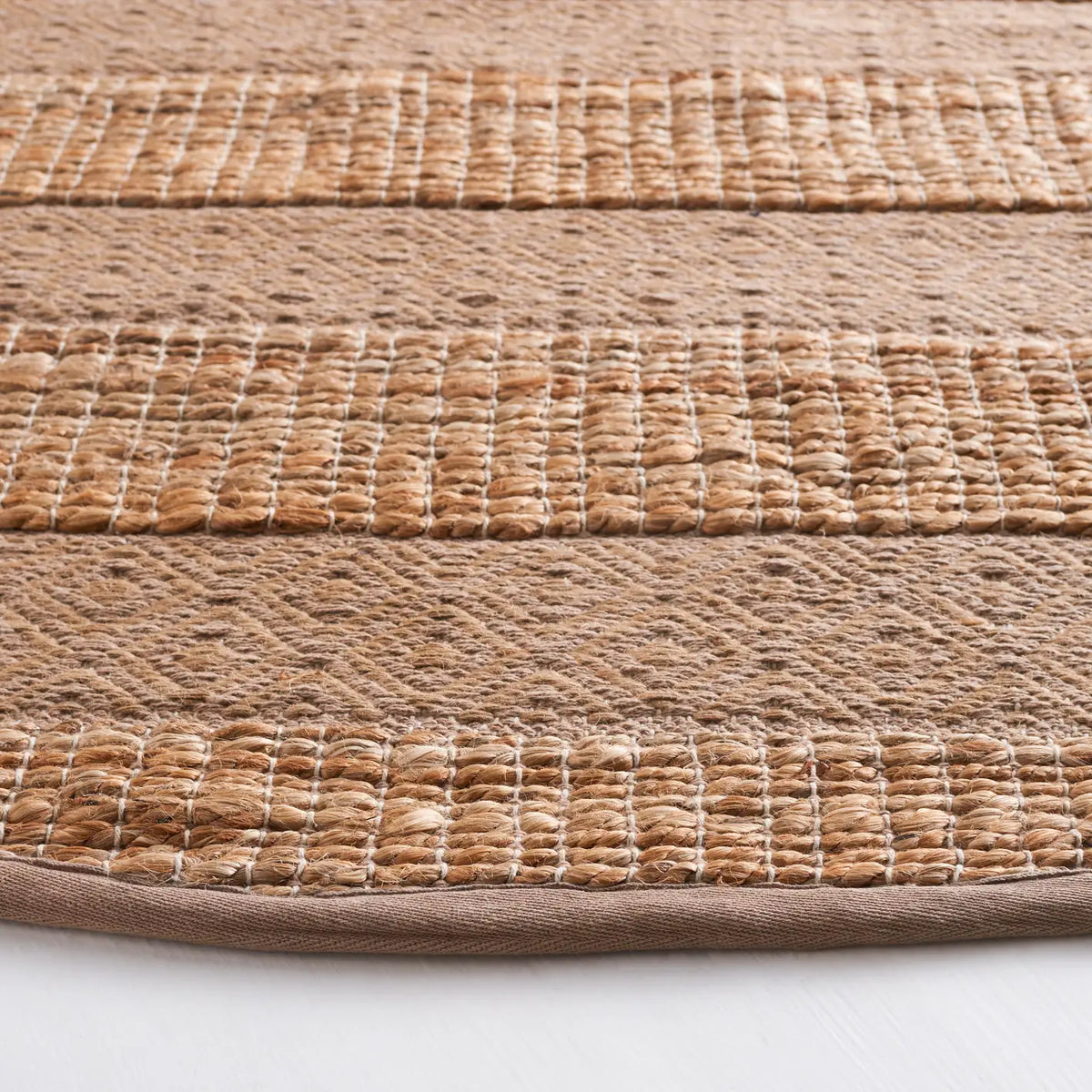 Safavieh Natural Fiber 7'-0" x 7'-0" Rug in Taupe / Natural