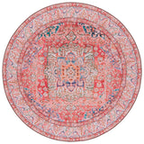 Safavieh Tucson 6'-0" x 6'-0" Rug in Rose / Beige
