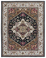 Safavieh Heritage 10'-0" x 14'-0" Rug in Navy / Brown