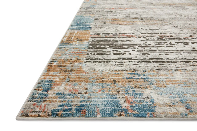 Loloi Bianca Bia-07 Ash/Multi Rugs - rug corner