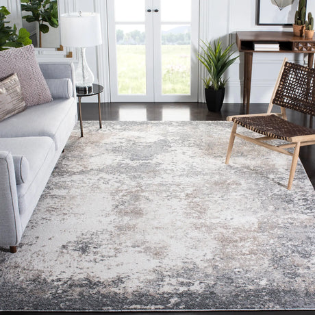 Safavieh Aston 10'-0" x 14'-0" Rug in Grey / Ivory