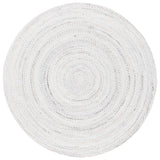 Safavieh Braided 6'-0" x 6'-0" Rug in Ivory