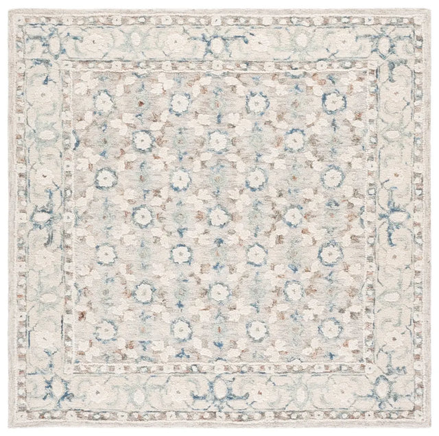 Safavieh Metro 6'-0" x 6'-0" Rug in Ivory / Blue