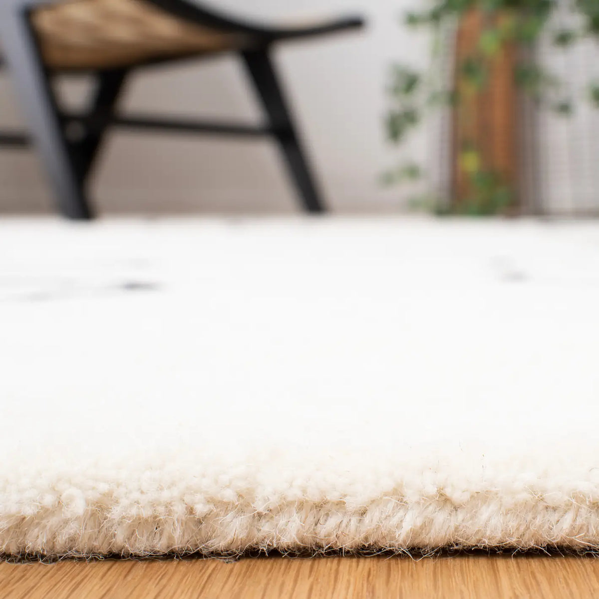Safavieh Fifth Avenue 4'-0" x 6'-0" Rug in Ivory / Black
