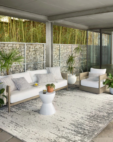 Loloi Rainier Rai-01 Ivory/Grey Rug - room scene 1