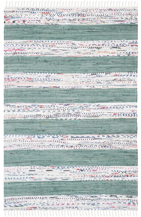 Safavieh Montauk 4'-0" x 6'-0" Rug in Ivory / Charcoal