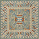 Safavieh Heritage 6'-0" x 6'-0" Rug in Blue / Beige