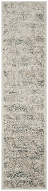Safavieh Princeton 2'-0" x 10'-0" Rug in Silver / Anthracite