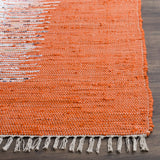 Safavieh Montauk 4'-0" x 6'-0" Rug in Ivory / Orange