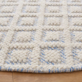 Safavieh Vermont 6'-0" x 6'-0" Rug in Ivory / Light Blue