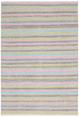 Safavieh Striped Kilim 4'-0" x 6'-0" Rug in Light Grey / Multi