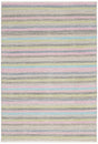 Safavieh Striped Kilim 4'-0" x 6'-0" Rug in Light Grey / Multi