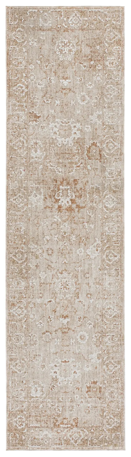 Safavieh Romance 300 2'-0" x 8'-0" Rug in Beige / Ivory