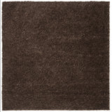 Safavieh August Shag 900 6'-7" x 6'-7" Rug in Brown