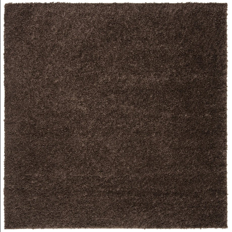 Safavieh August Shag 900 6'-7" x 6'-7" Rug in Brown