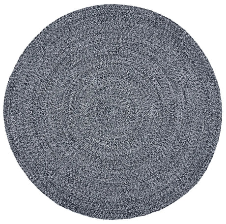 Safavieh Braided 5'-0" x 5'-0" Rug in Black