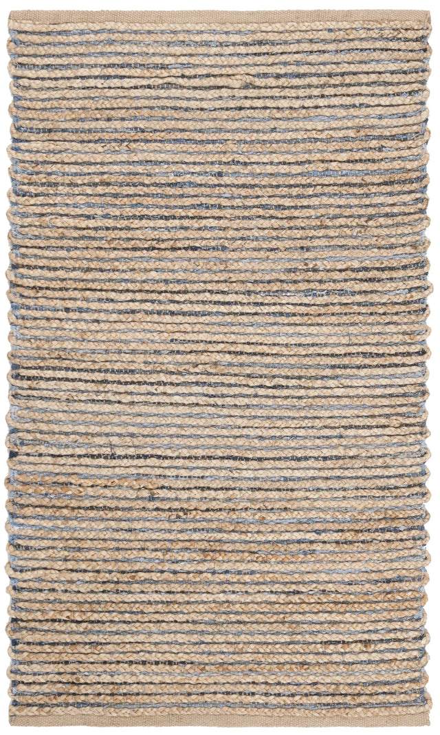 Safavieh Cape Cod 3'-0" x 5'-0" Rug in Natural / Blue