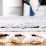 Safavieh Marrakesh 5'-3" x 7'-6" Rug in Ivory / Blue