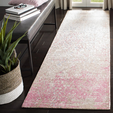 Safavieh Expression 2'-6" x 8'-0" Rug in Ivory / Blue
