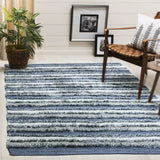 Safavieh Montauk 5'-0" x 8'-0" Rug in Blue / Multi