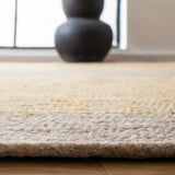 Safavieh Braided 5'-0" x 7'-0" Rug in Gold / Beige