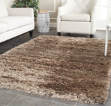 Safavieh Sg-Rsg-Raphsody Shag 3'-11" x 5'-7" Rug in Caramel