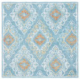 Safavieh Blossom 6'-0" x 6'-0" Rug in Blue / Yellow