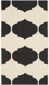 Safavieh Courtyard 2'-0" x 3'-7" Rug in Beige / Black