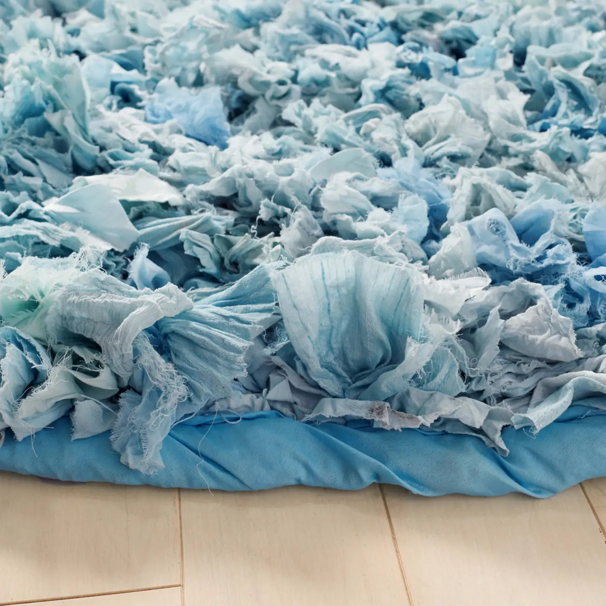 Safavieh Rio Shag 6'-0" x 6'-0" Rug in Sky