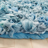 Safavieh Rio Shag 6'-0" x 6'-0" Rug in Sky