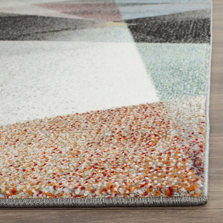 Safavieh Porcello 4'-0" x 6'-0" Rug in Grey / Multi