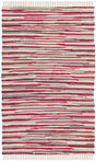 Safavieh Rag Rug 2'-0" x 3'-0" Rug in Red / Multi