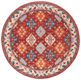 Safavieh Antiquity 6'-0" x 6'-0" Rug in Red / Blue