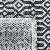 Safavieh Martha Stewart 4'-0" x 6'-0" Rug in Charcoal / Grey