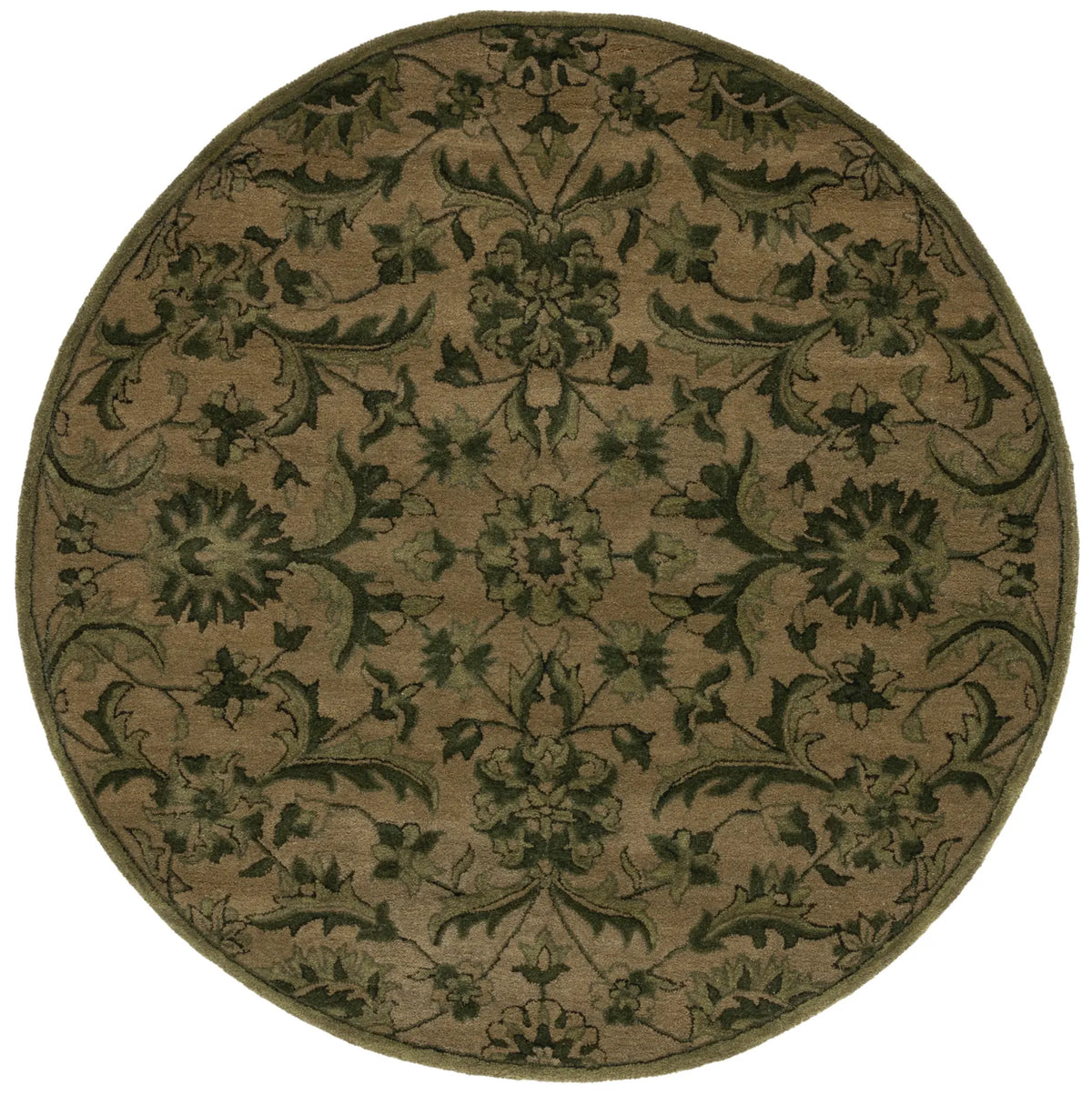 Safavieh Antiquity 6'-0" x 6'-0" Rug in Olive / Green